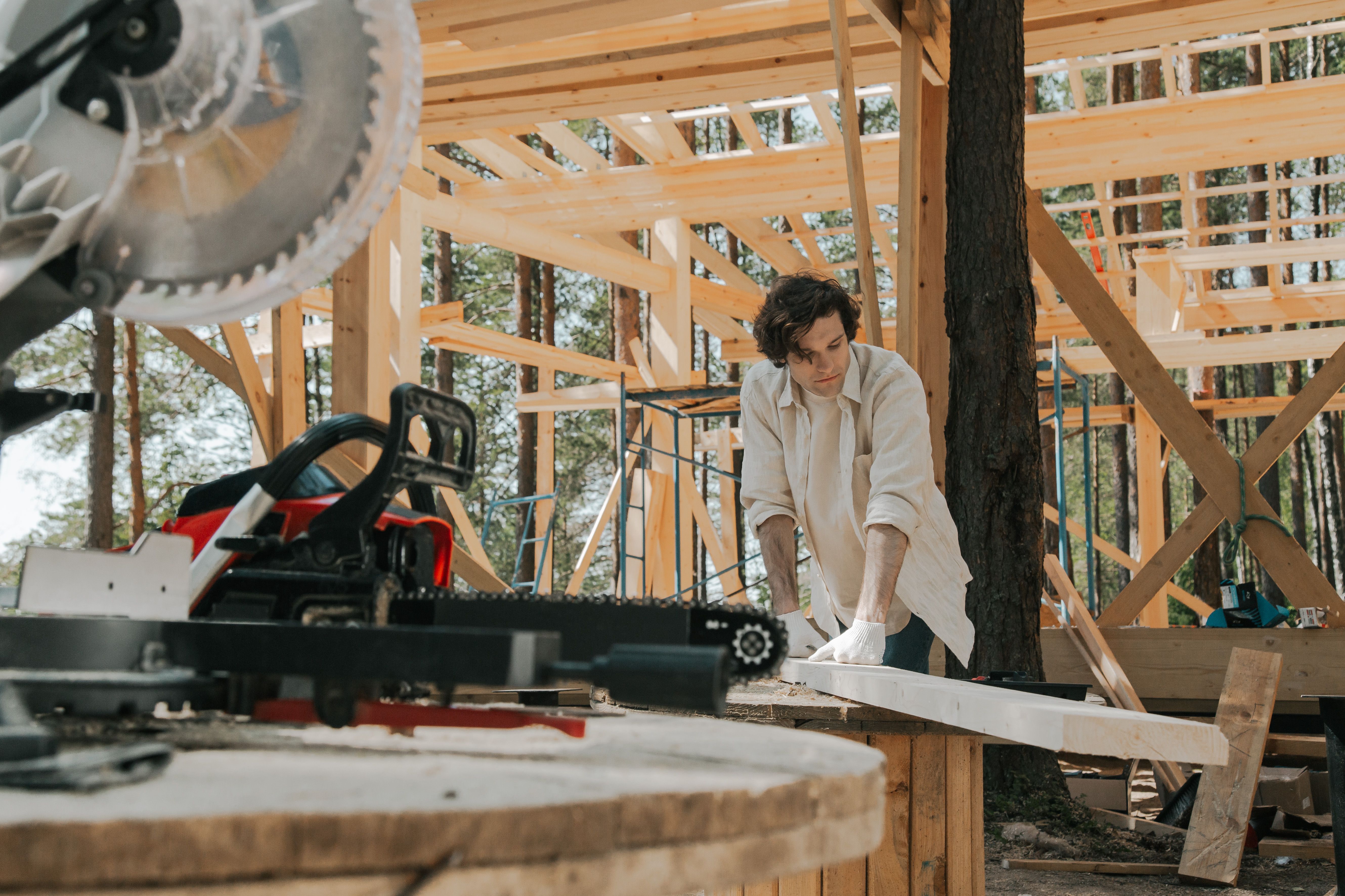 Professional wood mounting